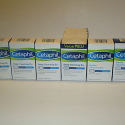 HIGH QUALITY Cetaphil Body & Face Cleansing Bars 4.5 oz/4.5 oz 3 Pack