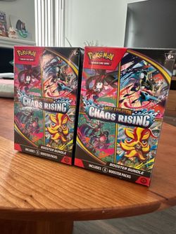 Pokemon Chaos Rising Booster Bundle Brand New Unopened