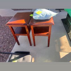 Two End Tables 
