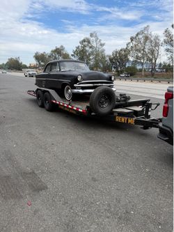 Car Hauler Trailer Tilt 20’x8.5’ Drive Over Fenders. Equipment Included