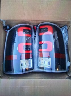 07-13 GMC Sierra LED Taillights Tail Lights Luces Traseras
