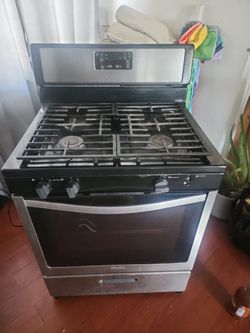 Whirlpool Stainless Steel Gas Range