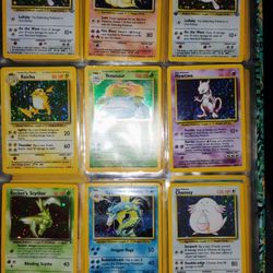 Vintage 1(contact info removed) Holographic Pokemon Venusaur Mew Mewtwo Holo Cards