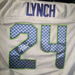 Marshawn Lynch Autograph NFL Jersey 