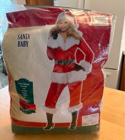 Halloween/ Christmas Costume Santa Baby