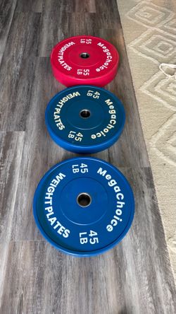 MegaChoice Rubber-Coated Weight Plates