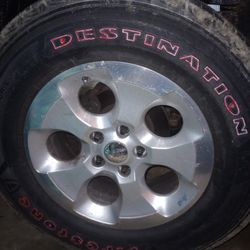 18" 2015 Jeep Wrangler Wheels/Tires 