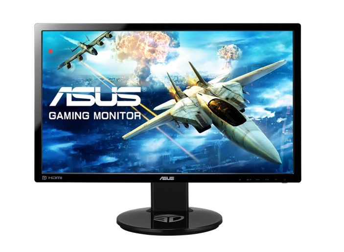 ASUS VG248QE Gaming Monitor -24" FHD (1920x1080) , 1ms, up to 144Hz, 3D Vision Ready