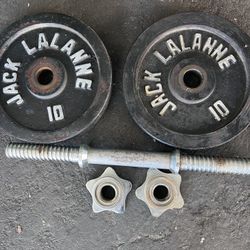 Weight Late And Dumbbell Handle