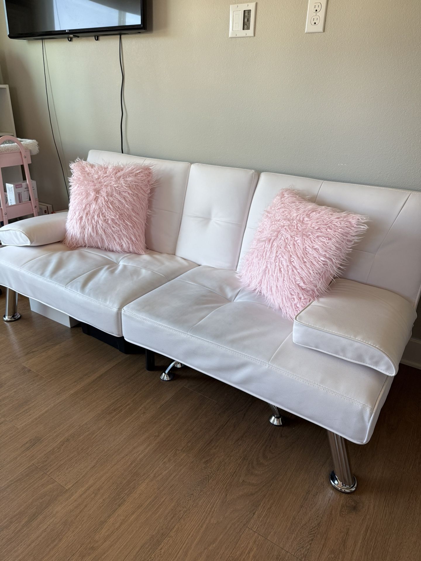 White Couch $160