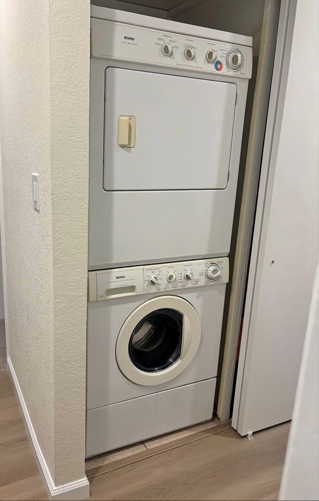 Kenmore Stackable Washer & Dryer Set