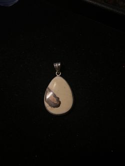 Jasper stone pendant