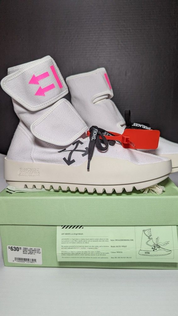 Off white moto 2024 wrap sneaker replica