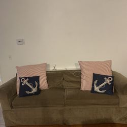 Restoration Hardware Couch And Seat With Custom Tables