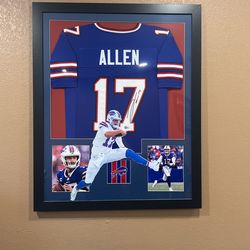 Josh Allen Signed Jersey AOC Beckett