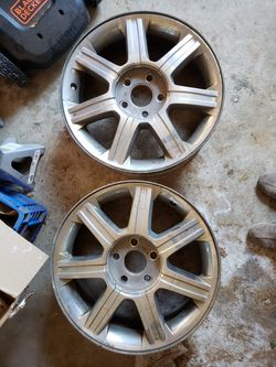 19 inch aluminum rims