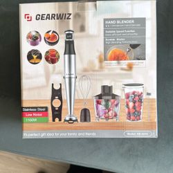 Hand Blender w Tools