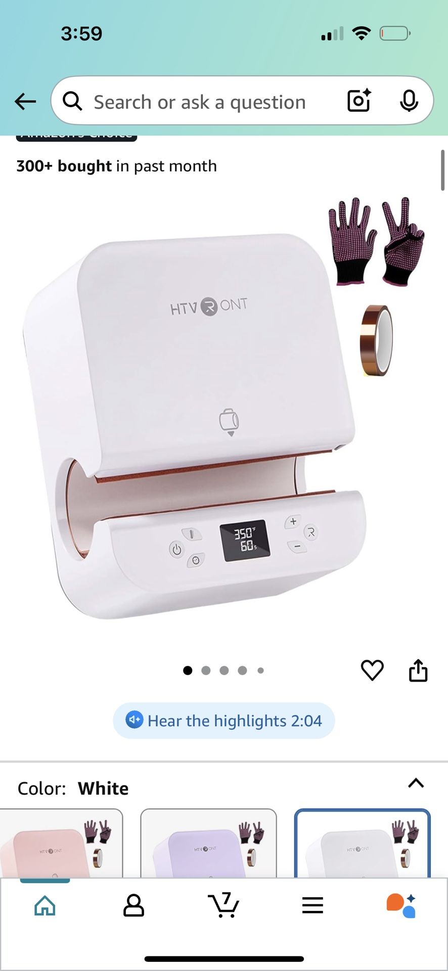 Tumbler Heat Press