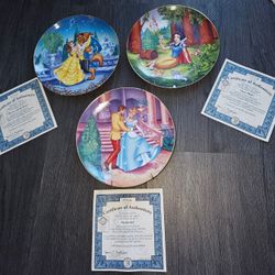 Disney Hidden Treasures Collector Plates