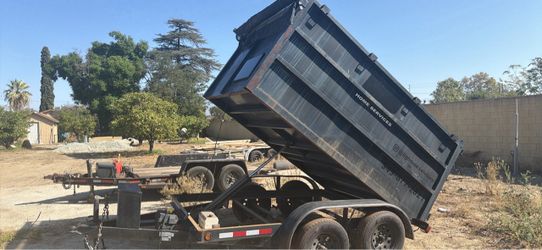 Used dump trailer !