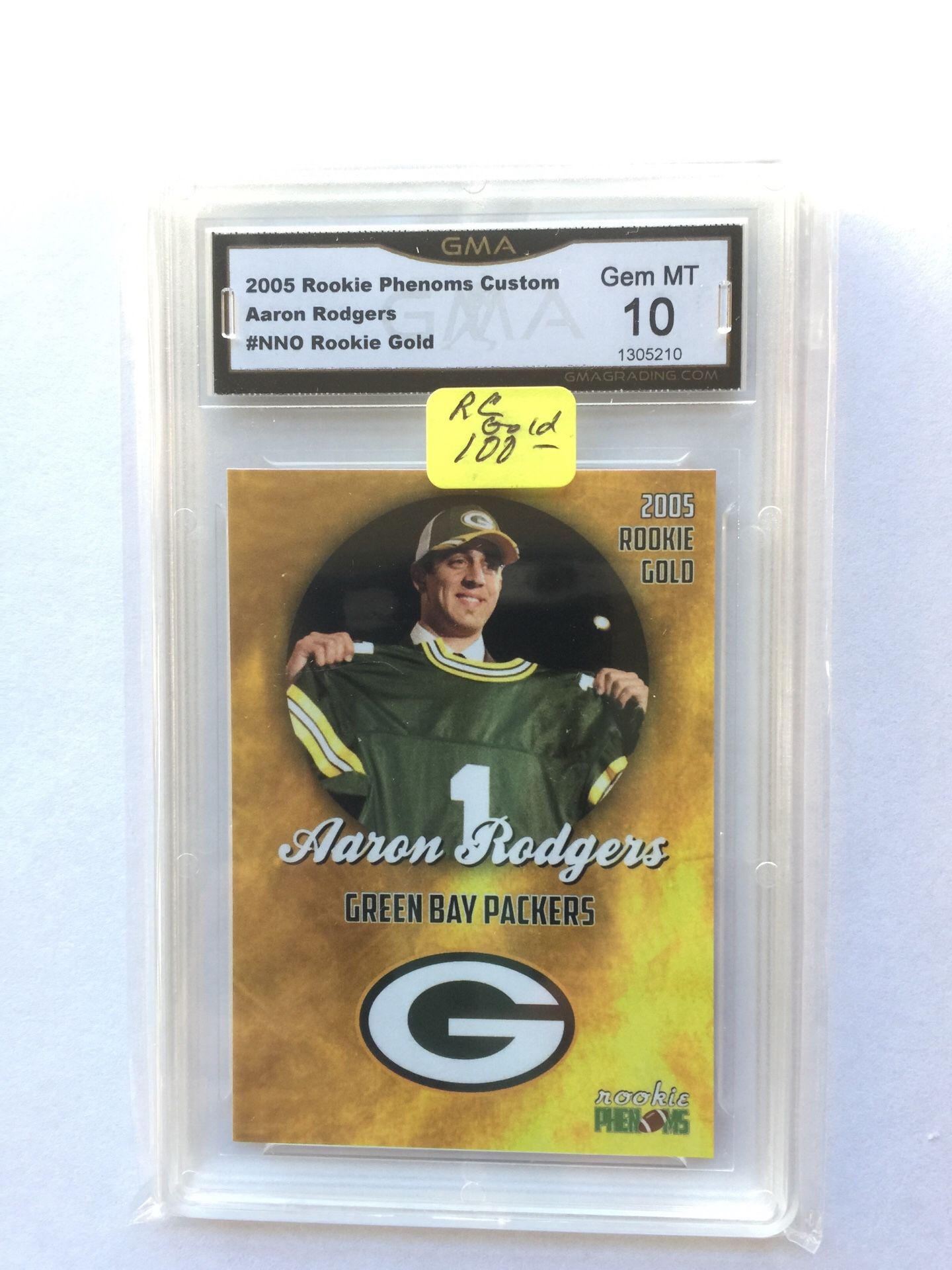 Aaron Rogers certified card