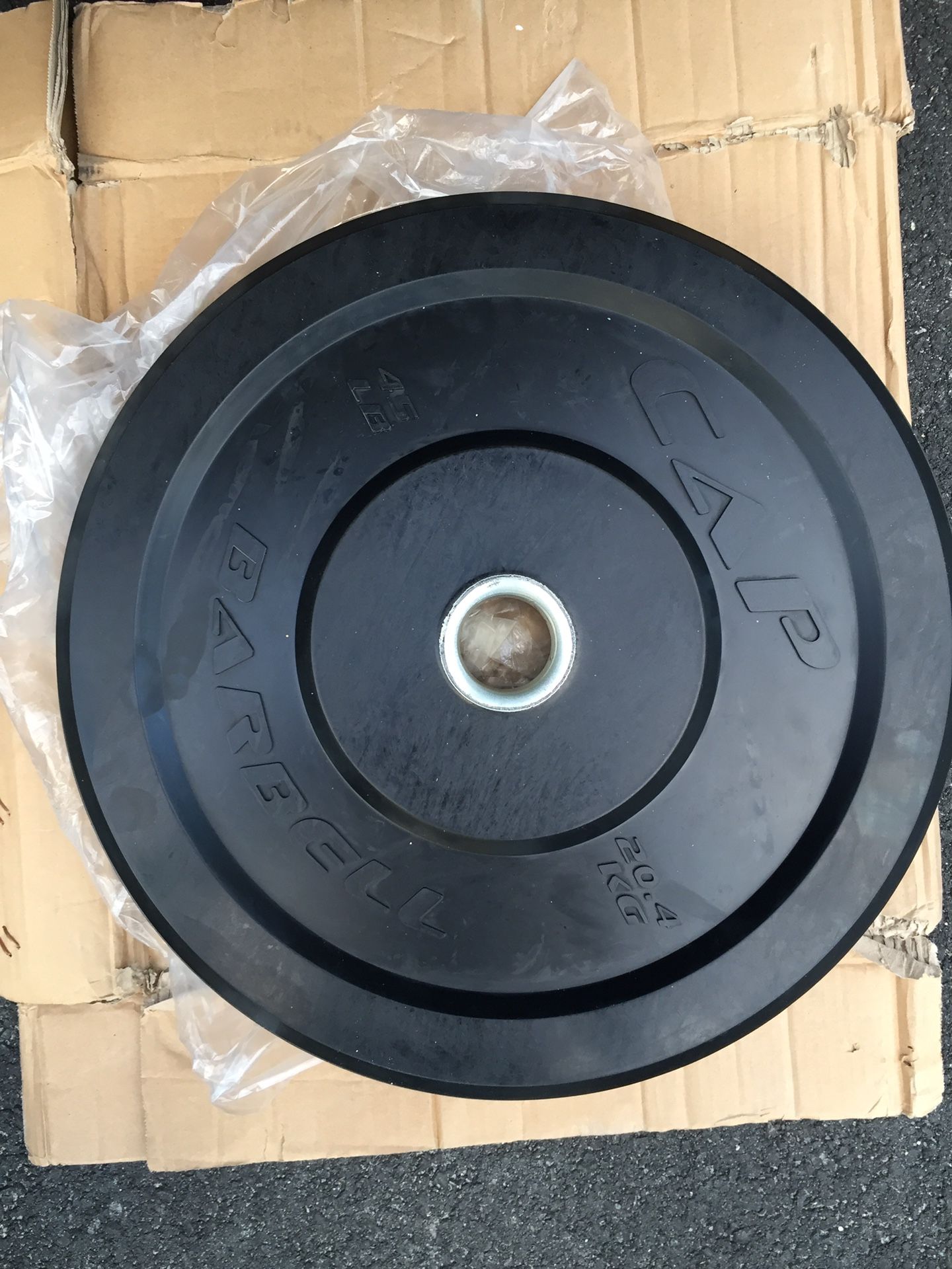 45lb CAP barbell weight