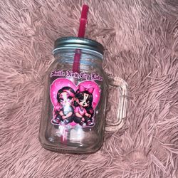 Custom Cup w Straw🎀
