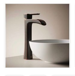 VIGO Oil-Rubbed Bronze Vessel Bathroom Faucet