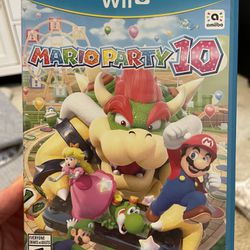 Wii U Super Mario Party 10