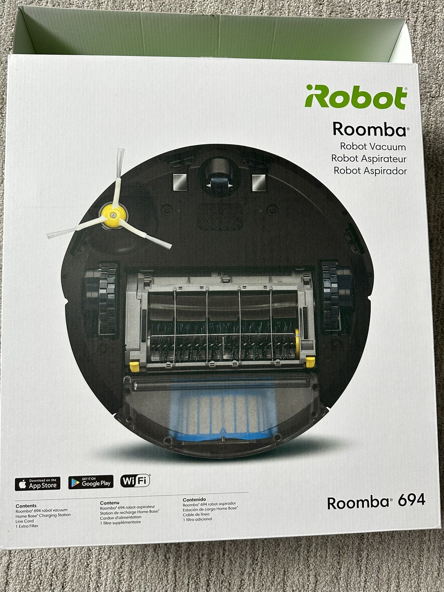 irobot vacuum cleaner ( in excellent working condition)