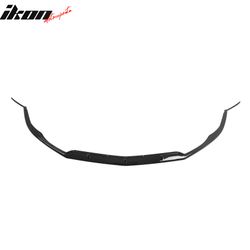 Fits 2015-2021 Benz C-Class W205 C63 AMG S Front Bumper Lip Spoiler Gloss Black PP