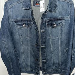 Girls Children’s Place Denim Jean Jacket Size Large 10/12 New With Tags 