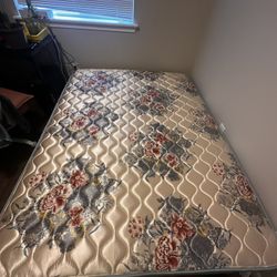 Queen Serta Bed And box Spring