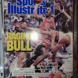 1989 Michael Jordan Sports Illustrated Magazine Chicago Bulls 