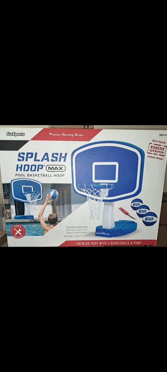 Pool Basketball Hoop