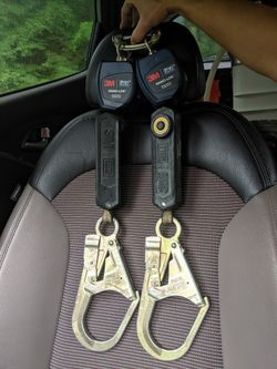 DBI SALA Nano-Lok 6' Twin Leg Self Retracting Lanyard