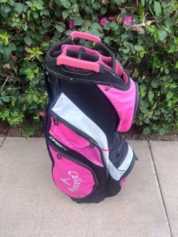 Callaway Org 14 Cart Golf Bag - Pink/Black