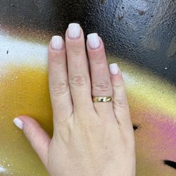 14k BAND PLAIN RING 