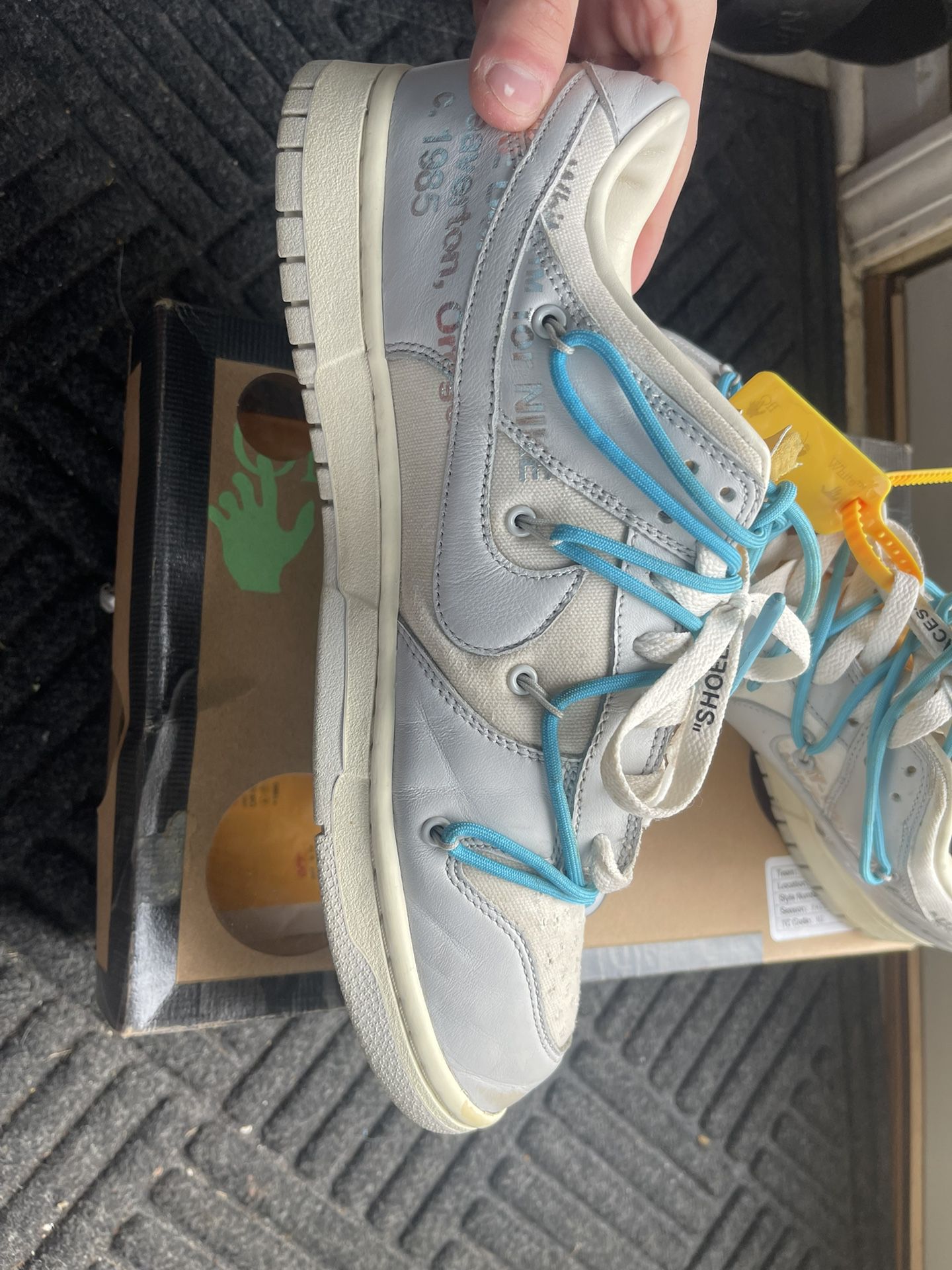 Nike Air Force 1 '07 Virgil x MoMa Off-White Size 10 Deadstock for Sale  in Austin, TX - OfferUp