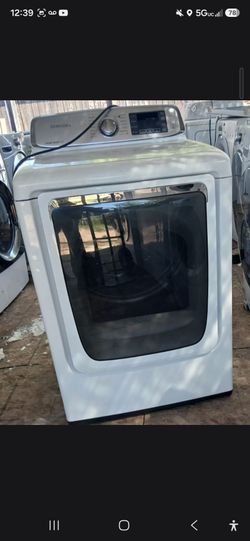 Samsung Steam Front-Load Dryer White 2 months Warranty Delivery Installation Available