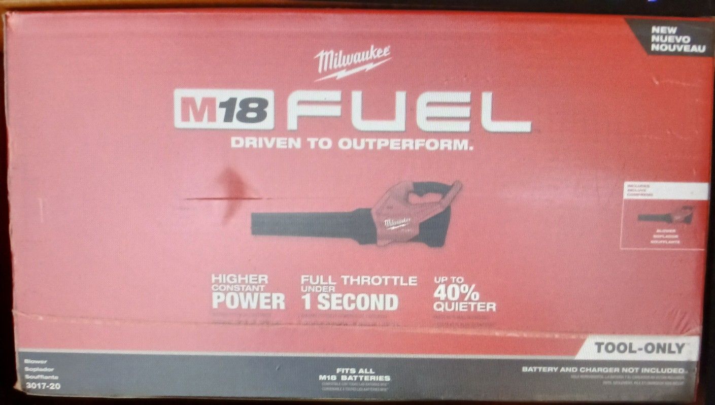 Milwaukee M18 FUEL BRUSHLESS 120MPH 500CFM Leaf Blower - NEW