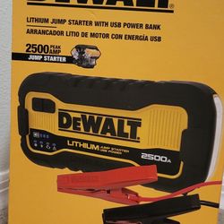 Dewalt 2500 Amp Jump Starter DXAELJ25