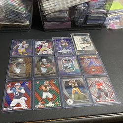 Football Cards From Different Eras