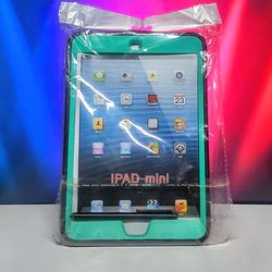 iPad Mini 1/2/3 Hard Case w/Protective Screen Cover. Elephant Back Design