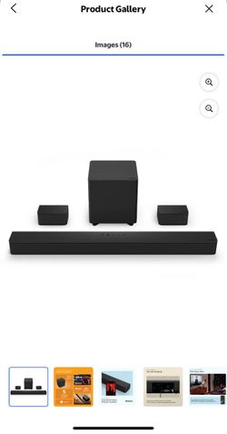 VIZIO 5.1 Soundbar System with Subwoofer