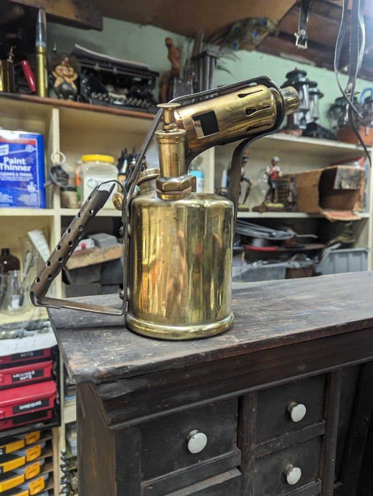 Vintage Brass Primus Optimus Burmos Torch