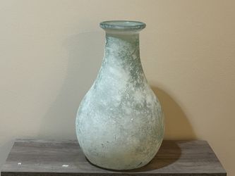 Frosted Vase