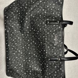 Michael Kors Black/Grey Star Tote Bag
