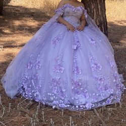 Lavender Sweet 16 Dress