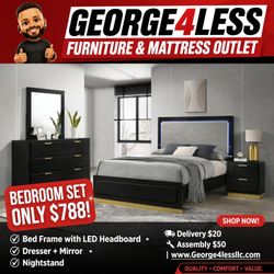 Queen size bedroom set on sale (limited time special)